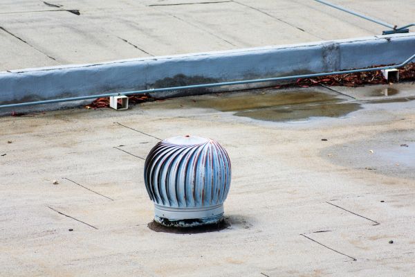 Flat Roof Vent Installation in East Hartford